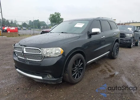 2012 Dodge Durango Crew из США, поврежденный, VIN 1C4RDJDG0CC152498